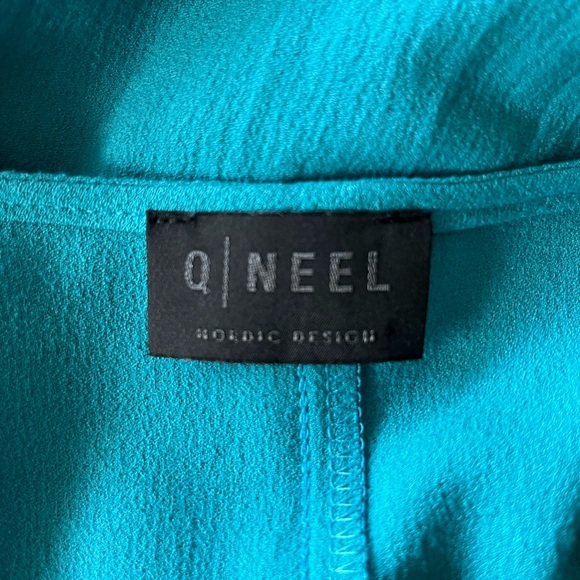 Q NEEL Ladies Turquoise Dress Size 24 - Picture 2 of 5